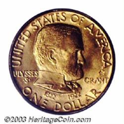 1922 G$1 Grant with Star MS66 PCGS.