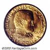 Image 1 : 1922 G$1 Grant with Star MS66 PCGS.