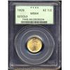 Image 1 : 1926 $2 1/2 Sesquicentennial MS64 PCGS.