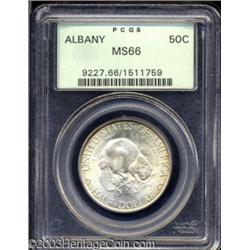 1936 50C Albany MS66 PCGS.