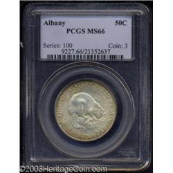 1936 50C Albany MS66 PCGS.