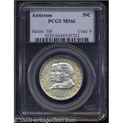 1937 50C Antietam MS66 PCGS.