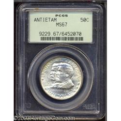 1937 50C Antietam MS67 PCGS.