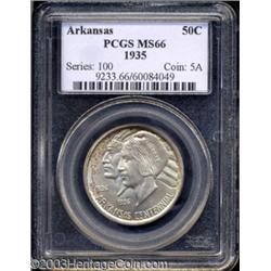 1935 50C Arkansas MS66 PCGS.