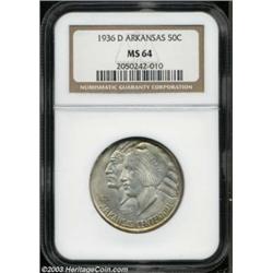1936-D 50C Arkansas MS64 NGC.