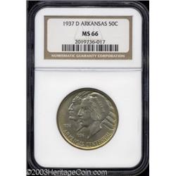 1937-D 50C Arkansas MS66 NGC.