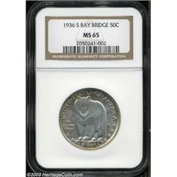 1936-S 50C Bay Bridge MS65 NGC.