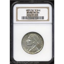 1935/34-D 50C Boone MS66 NGC.
