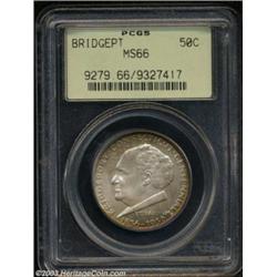 1936 50C Bridgeport MS66 PCGS.
