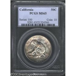 1925-S 50C California MS65 PCGS.