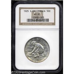 1925-S 50C California MS65 NGC.