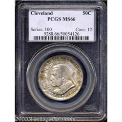 1936 50C Cleveland MS66 PCGS.