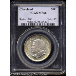 1936 50C Cleveland MS66 PCGS.