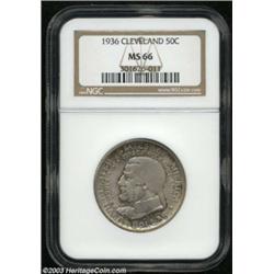 1936 50C Cleveland MS66 NGC.