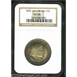 1893 50C Columbian MS66 NGC.