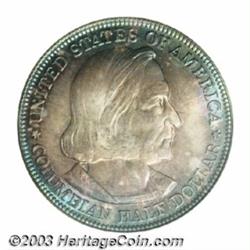 1893 50C Columbian MS67 PCGS.