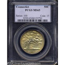 1935 50C Connecticut MS65 PCGS.