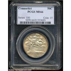 1935 50C Connecticut MS66 PCGS.