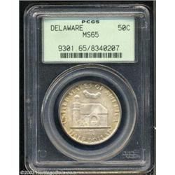 1936 50C Delaware MS65 PCGS.