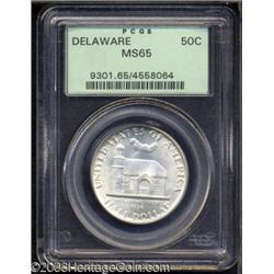 1936 50C Delaware MS65 PCGS.