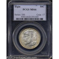 1936 50C Elgin MS66 PCGS.