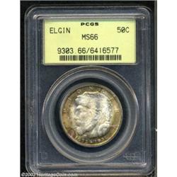 1936 50C Elgin MS66 PCGS.
