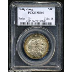 1936 50C Gettysburg MS66 PCGS.