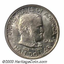 1922 50C Grant with Star MS65 NGC.