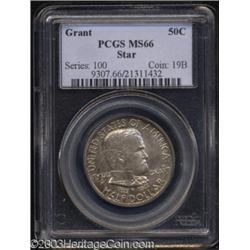 1922 50C Grant with Star MS66 PCGS.