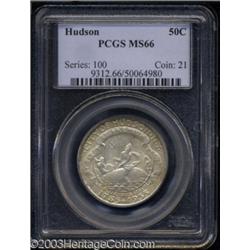1935 50C Hudson MS66 PCGS.