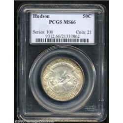 1935 50C Hudson MS66 PCGS.