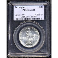 1925 50C Lexington MS65 PCGS.