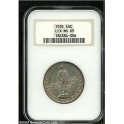 1925 50C Lexington MS65 NGC.