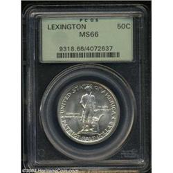 1925 50C Lexington MS66 PCGS.