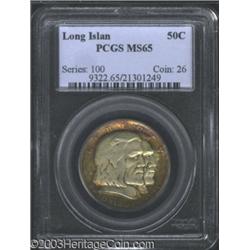 1936 50C Long Island MS65 PCGS.