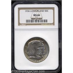 1936 50C Long Island MS66 NGC.