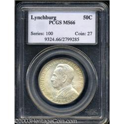 1936 50C Lynchburg MS66 PCGS.