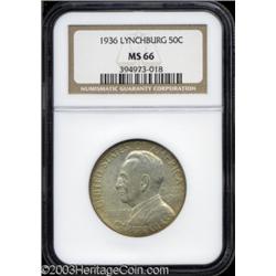 1936 50C Lynchburg MS66 NGC.