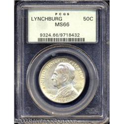 1936 50C Lynchburg MS66 PCGS.