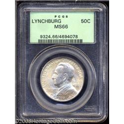 1936 50C Lynchburg MS66 PCGS.