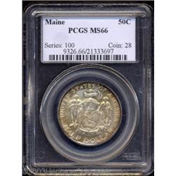 1920 50C Maine MS66 PCGS.