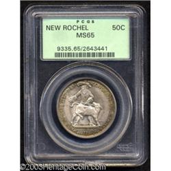 1938 50C New Rochelle MS65 PCGS.