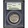 Image 1 : 1934-D 50C Oregon MS66 PCGS.