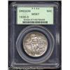 Image 1 : 1938-D 50C Oregon MS67 PCGS.