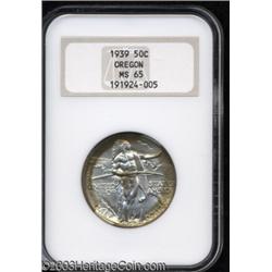 1939 50C Oregon MS65 NGC.