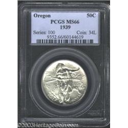 1939 50C Oregon MS66 PCGS.