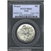 Image 1 : 1939 50C Oregon MS66 PCGS.