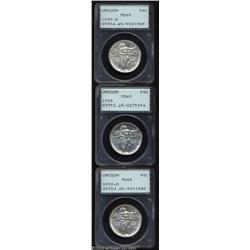 1939 SET Oregon PDS Set MS65 PCGS.