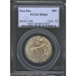 1915-S 50C Panama-Pacific MS64 PCGS.