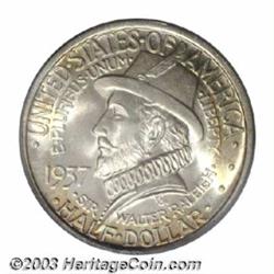 1937 50C Roanoke MS67 PCGS.